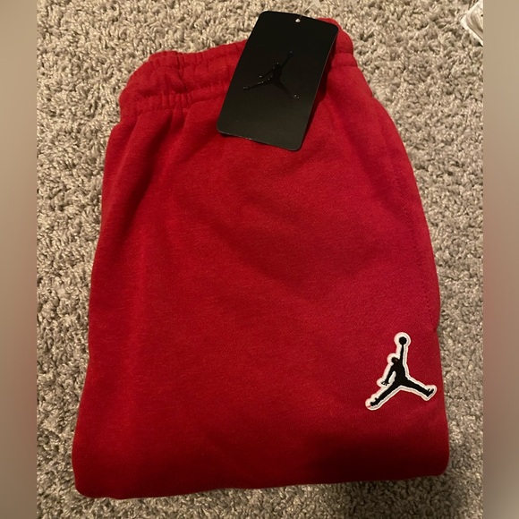 Jordan Other - red jordan sweatpants size kids large